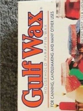 Gulf Wax Household Paraffin Wax for Canning Candlemaking 16 oz.